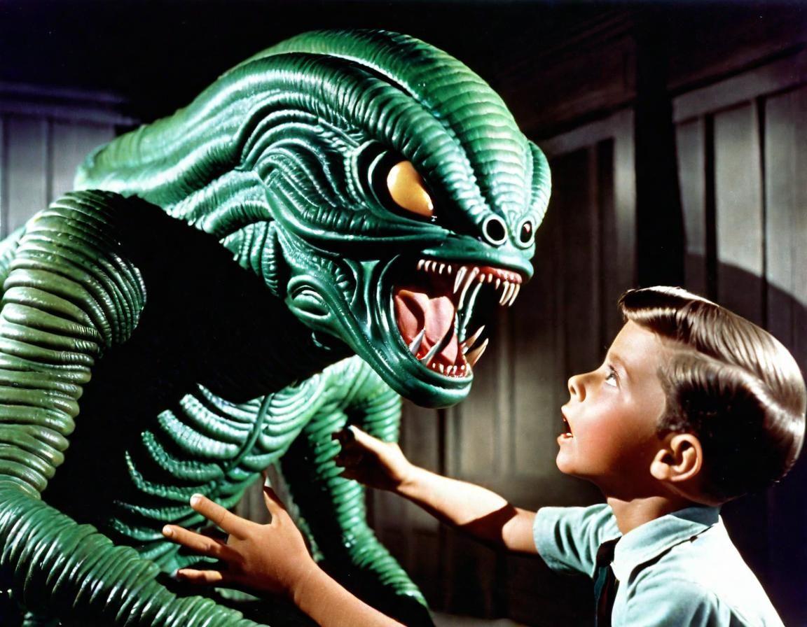Boy Meets Alien Monster: 1950s Creature Feature