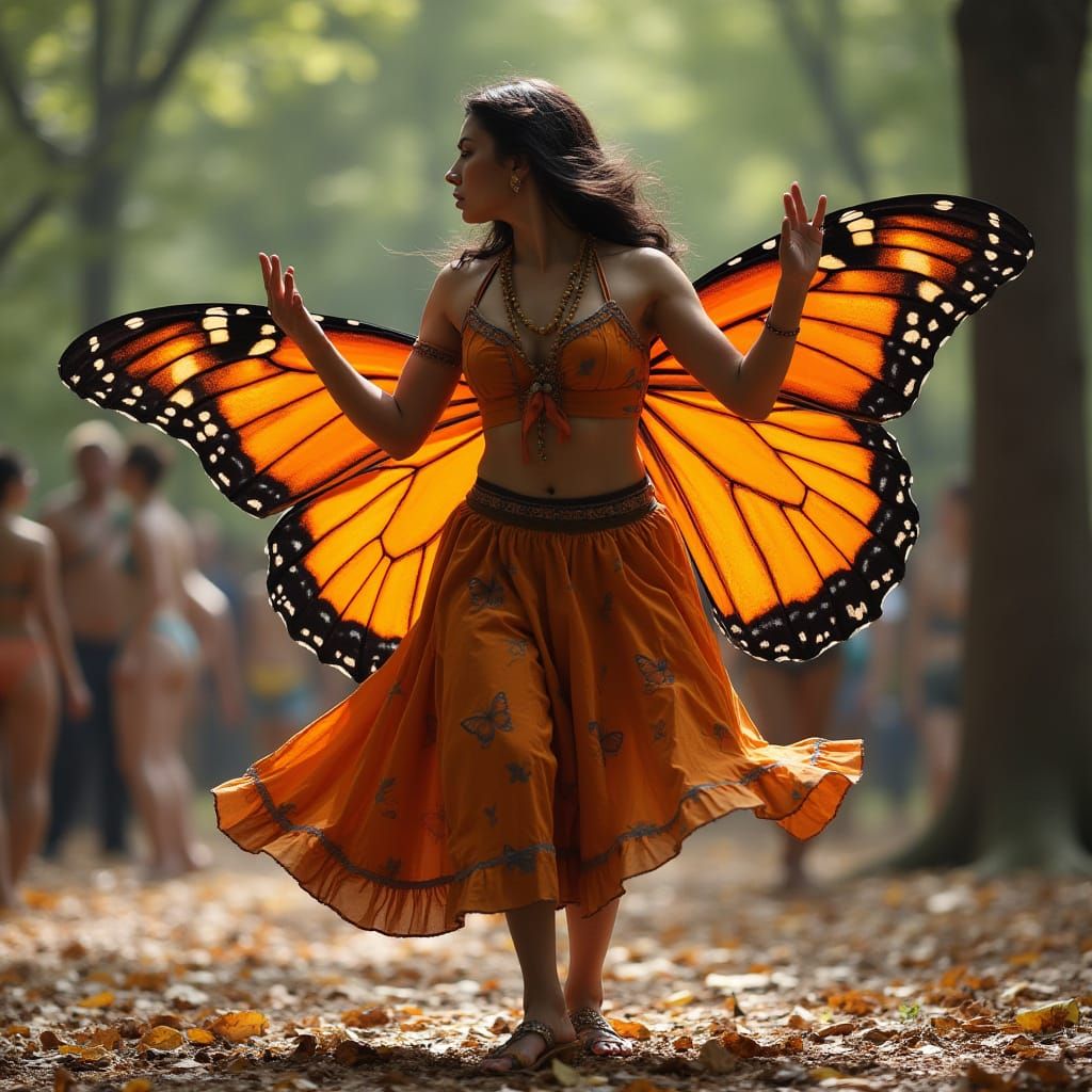 Cherokee butterfly dance
