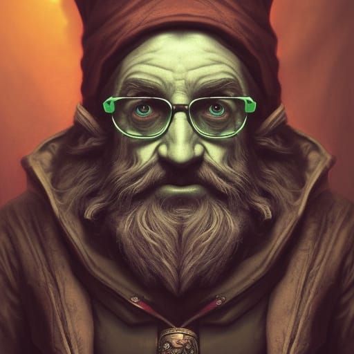 Old Gnome Alchemist