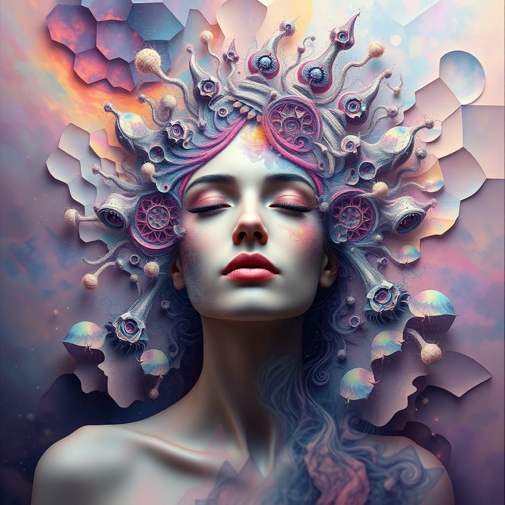 Quantum Love Essence in Cosmic Fractal Harmony