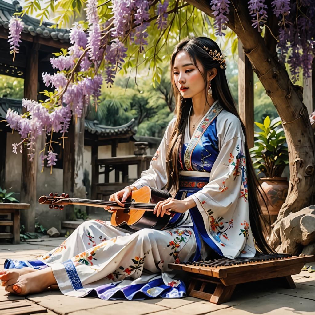 a traditional Chinese colour ink painting, splash, smudged, wild and chaotic painting style, neglected brush strokes, a ...