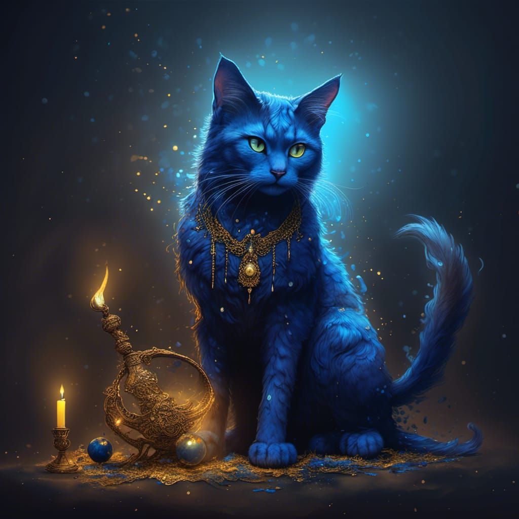 Return of the Cobalt Cat Goddess
