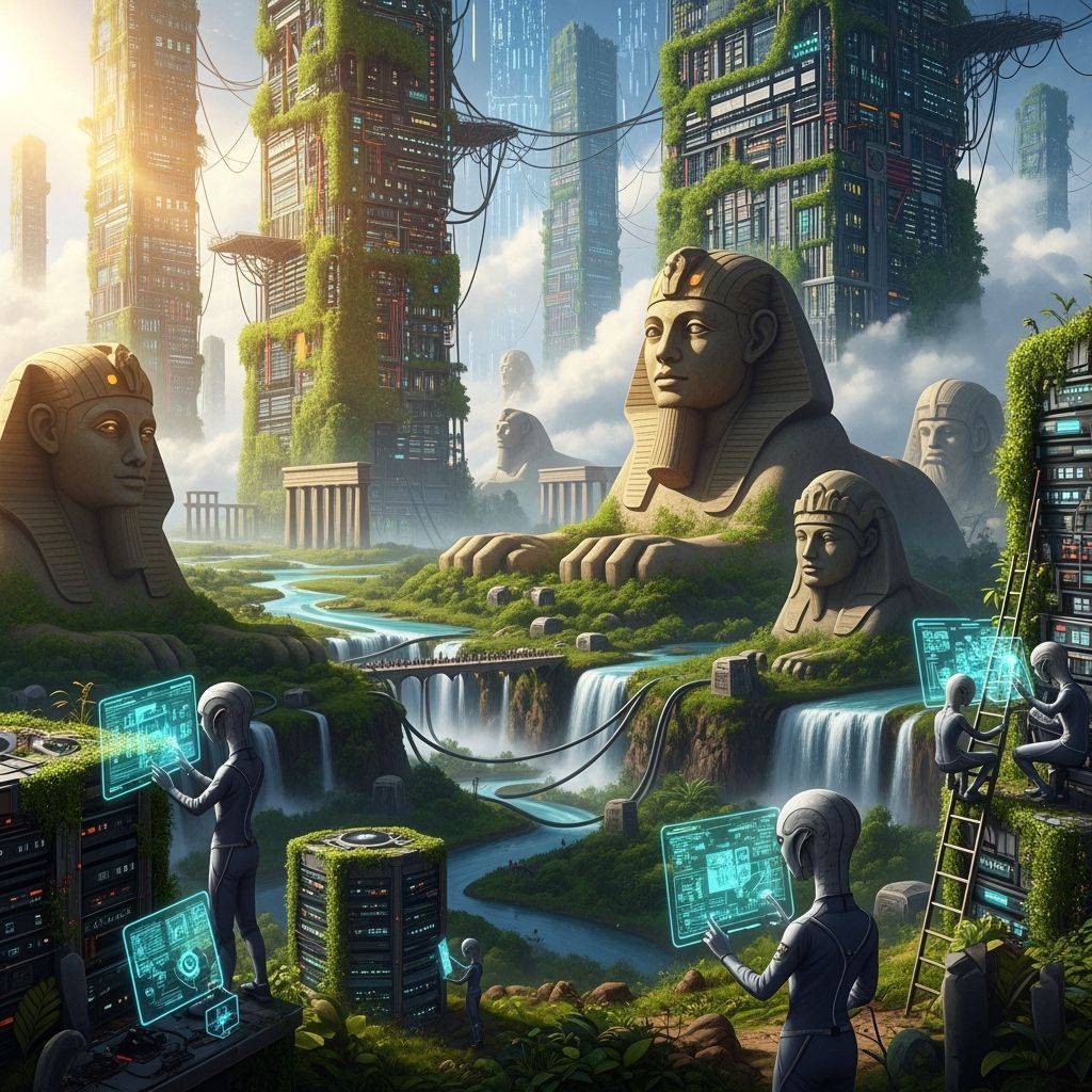 Fantastical Landscape of Giant Computer Architecture