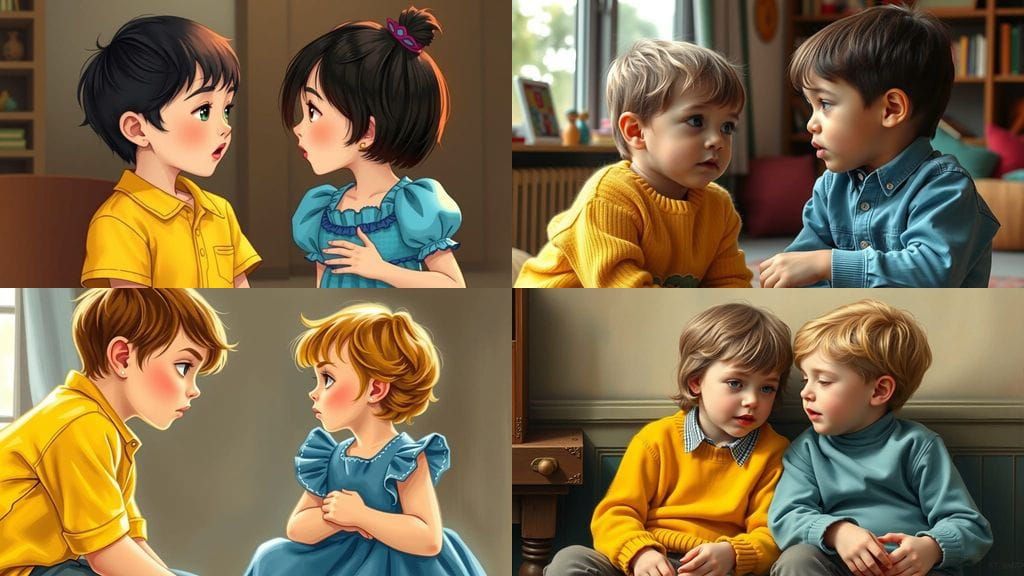 Children's Heartfelt Conversation: Listening and Speaking