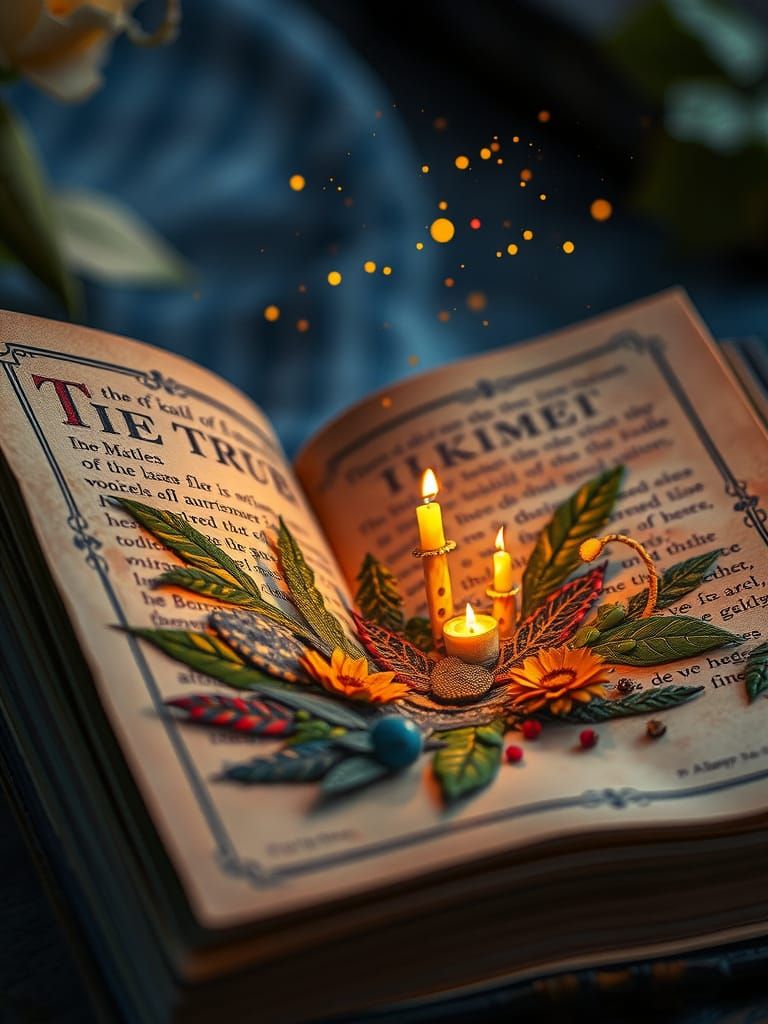 Miniature World of Wonder in Ancient Book