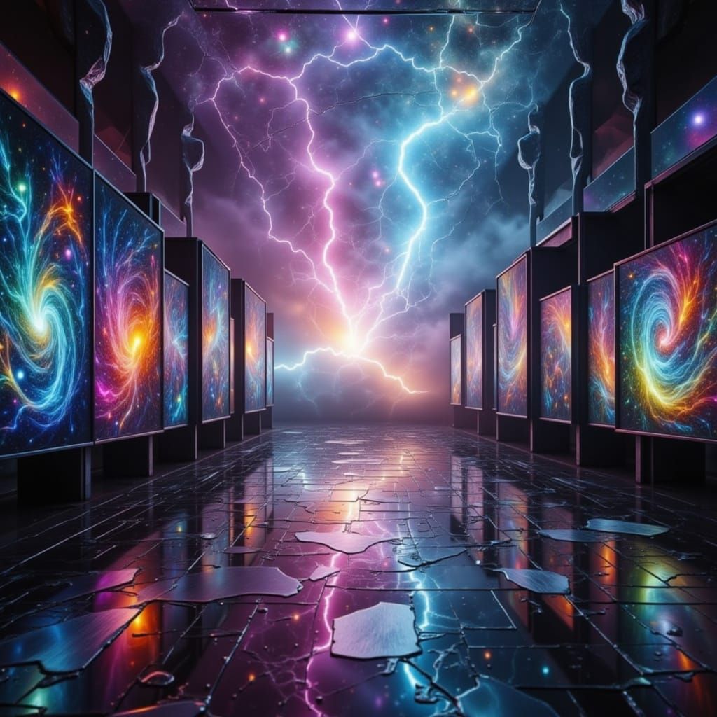 Cosmic Thunderstorm Erupts in Science Museum