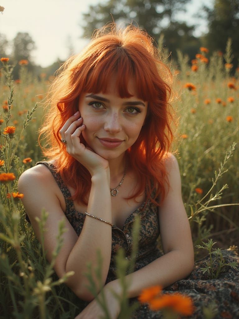 Manic Pixie Dream Girl in Her Habitat