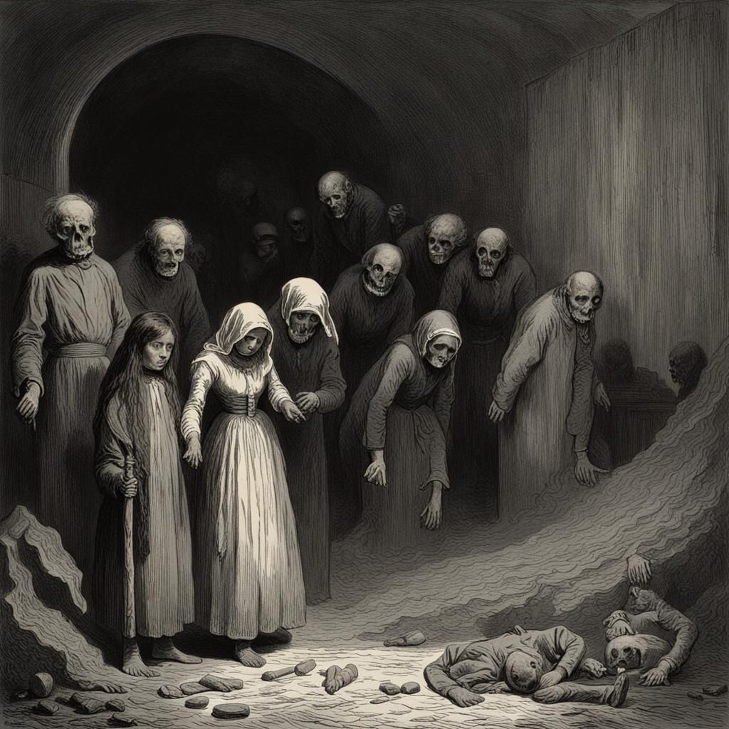 Hallucinations of Deceased Relatives in Horror Style