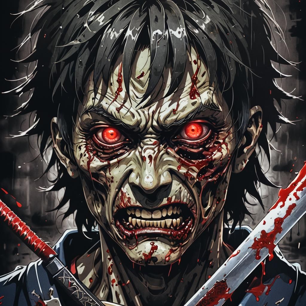 Samurai zombie