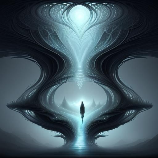 Fractal Dreamscape: Beautiful, Emotional, and Atmospheric