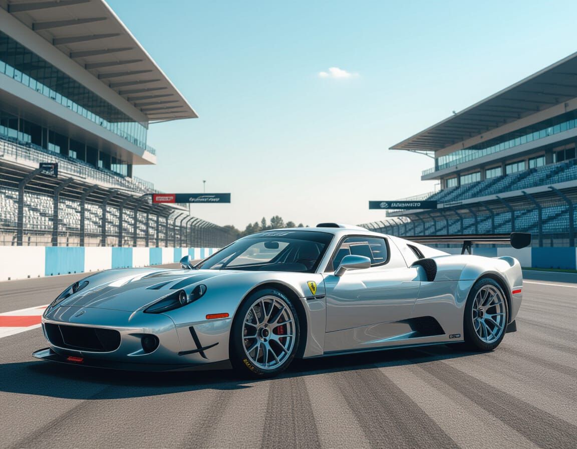 Modern Sports Car with 1960s Racing Styling