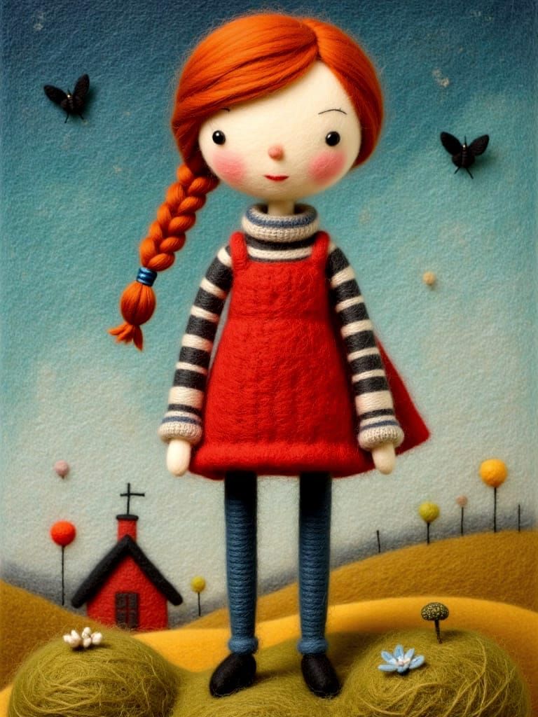 Cheeky Pippi Longstocking