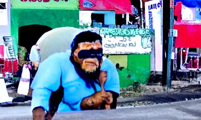 Monkey's Whimsical Journey from Tapachula to Tampico