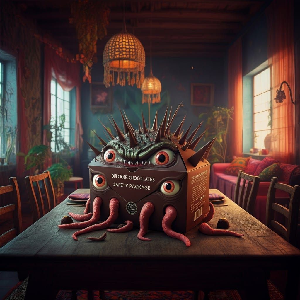 Monster Box Defends Delicious Chocolates