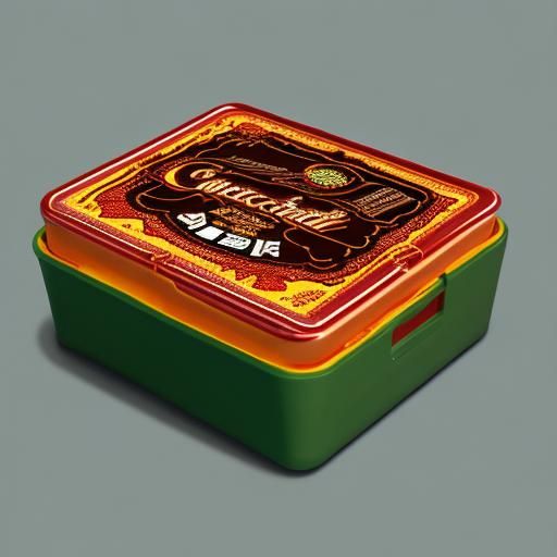 Chocolate in cheese box