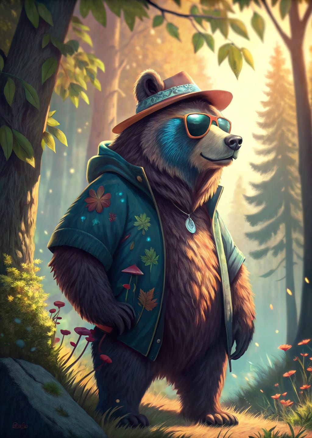The Coolest Bear You Ever Seen