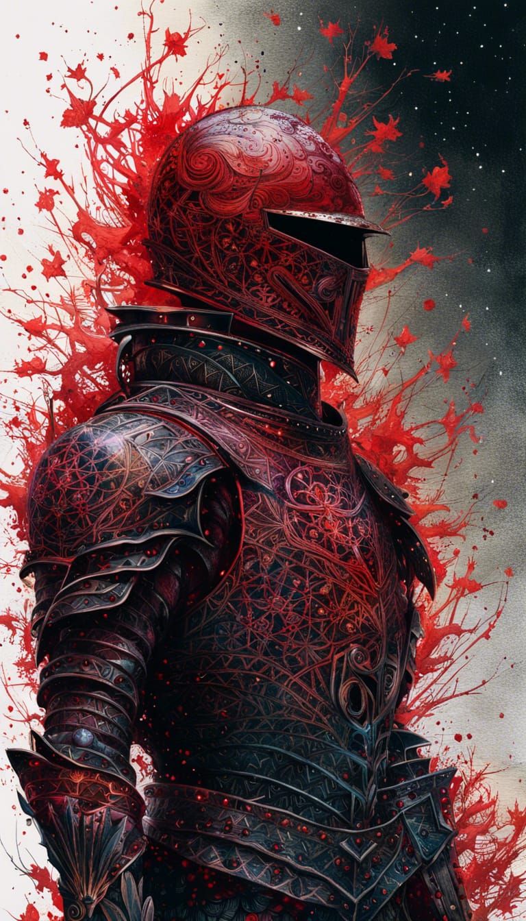 Galactic Knight with Constellation Armor