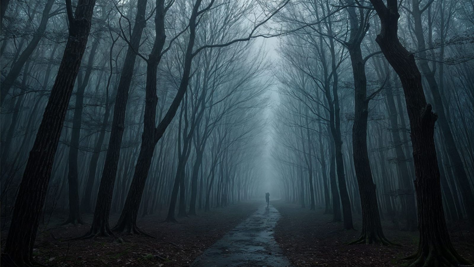 Ethereal Woodland in a Dark Fantasy Style