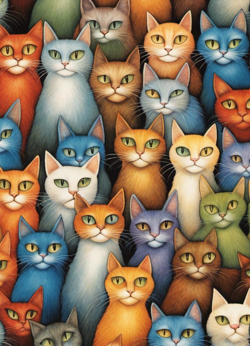 Cats Staring at You