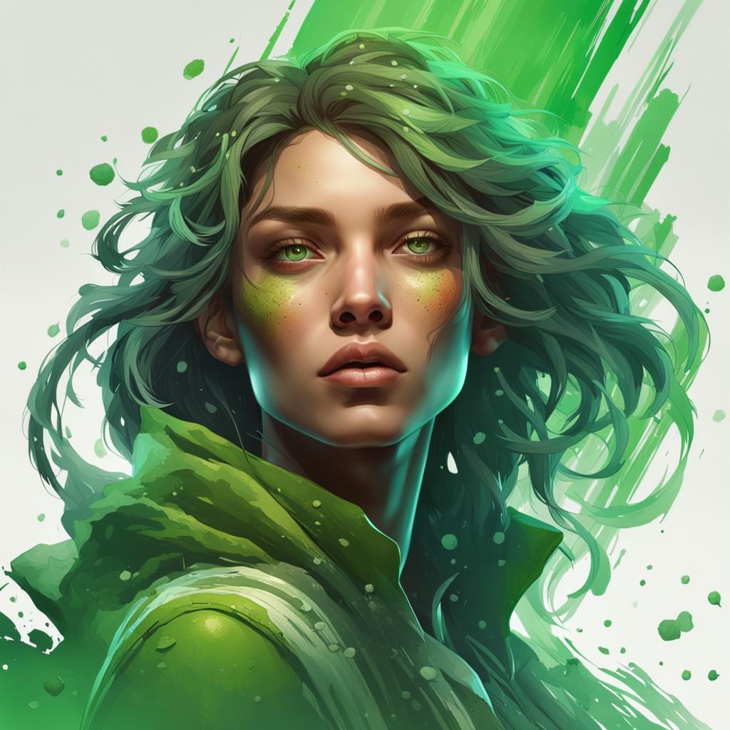 Hyperdetailed Portrait in Dynamic Lighting