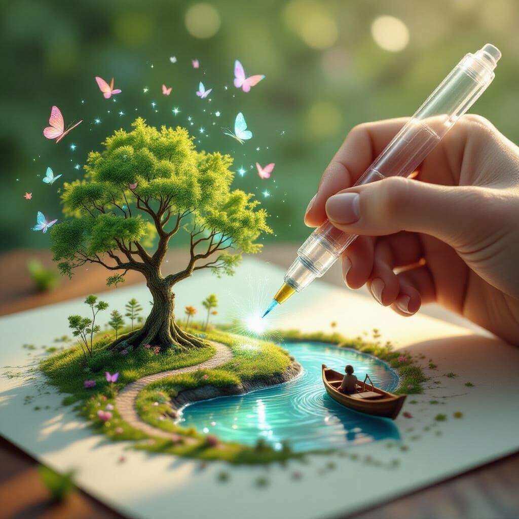 The world under the pen