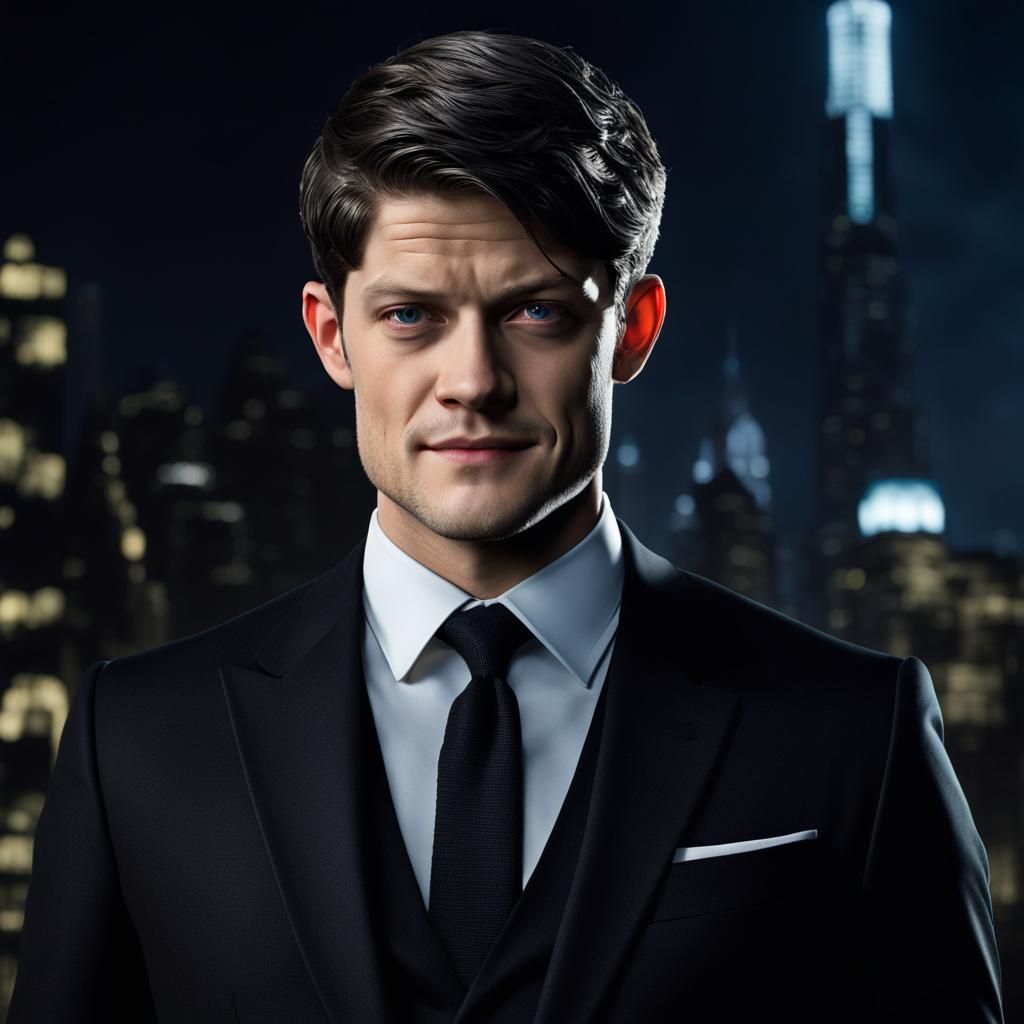 Roland Daggett Portrait in Gotham City