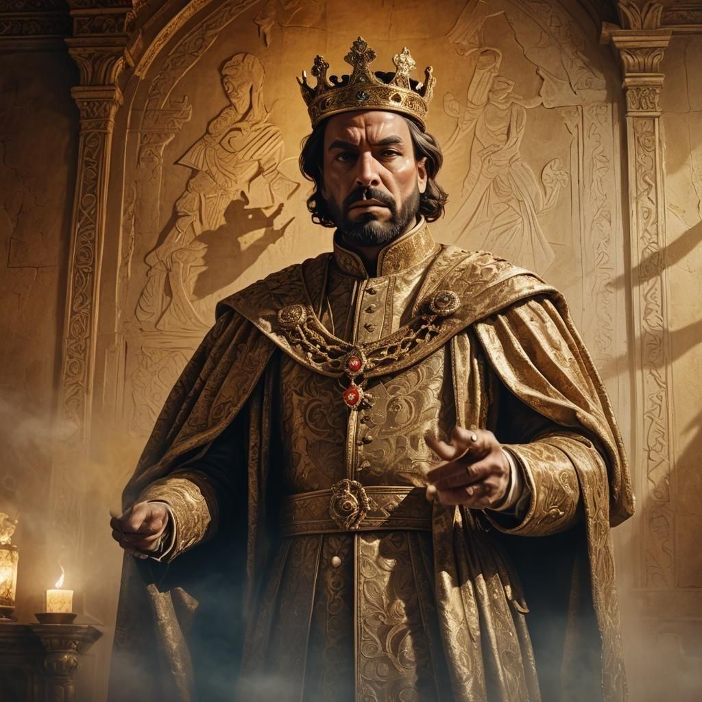 God's Hand Writes on the Wall: Hyperrealistic Art