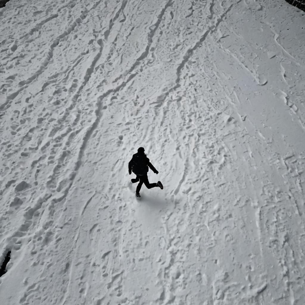 Escaping the Abyss: A Fantastical Digital Painting