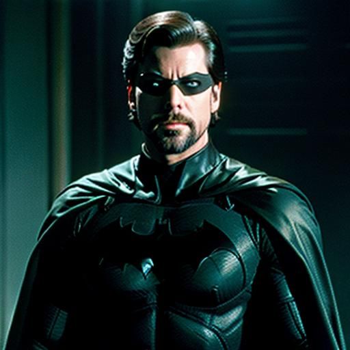 Riker as Batman: A Star Trek Superhero