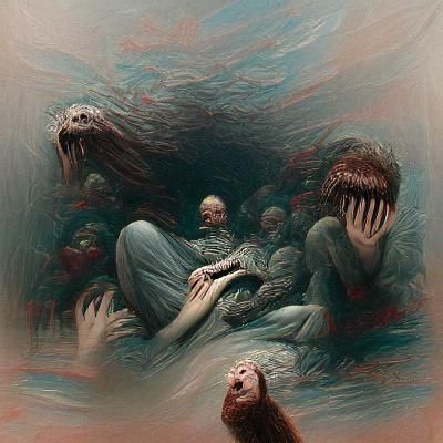 Anxiety as Gothic Horror Illustration