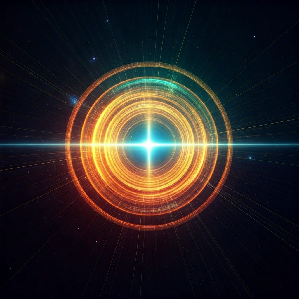 Liminal Cracks Surrounding Shining Space