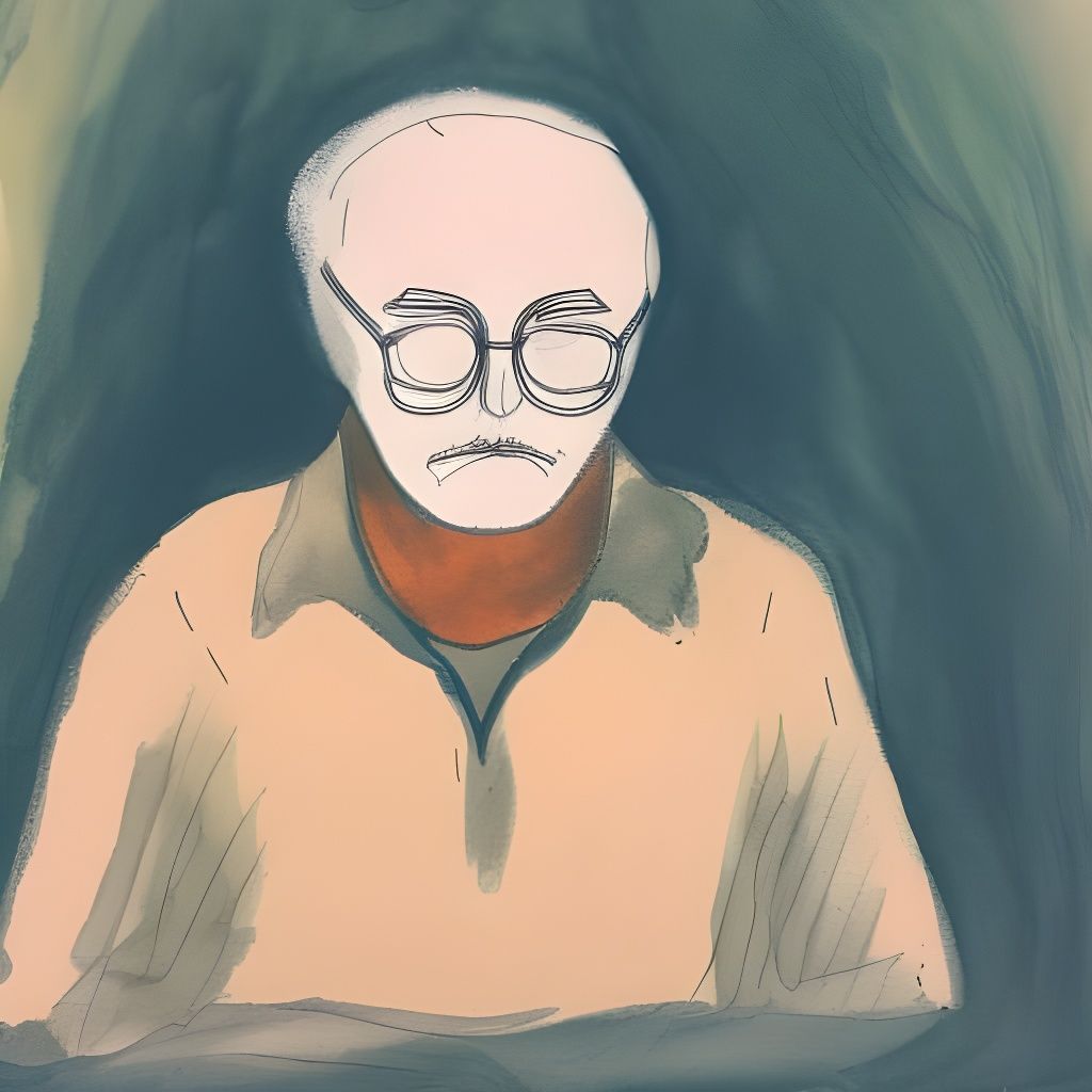 Introspective Portrait of Introvert Archetype