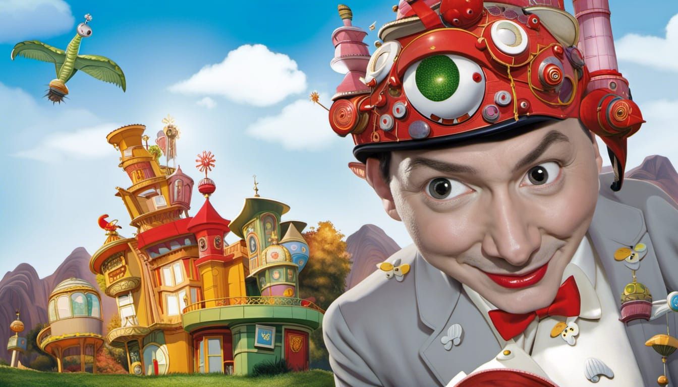 Pee-Wee Herman Portrait from Pee-wee's Playhouse