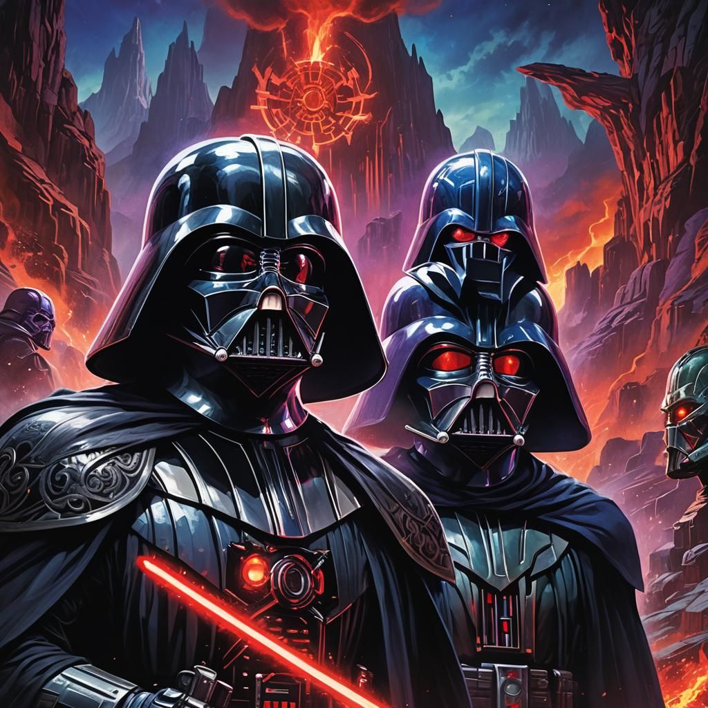 Darth Vader and Doctor Doom: Ominous Concept Art