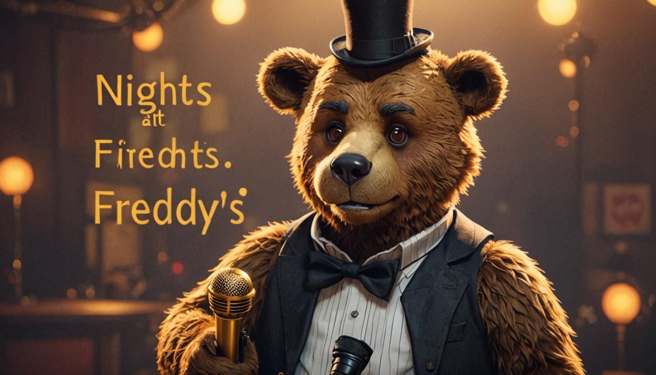 Bear in Top Hat: Five Nights at Freddy's Concept