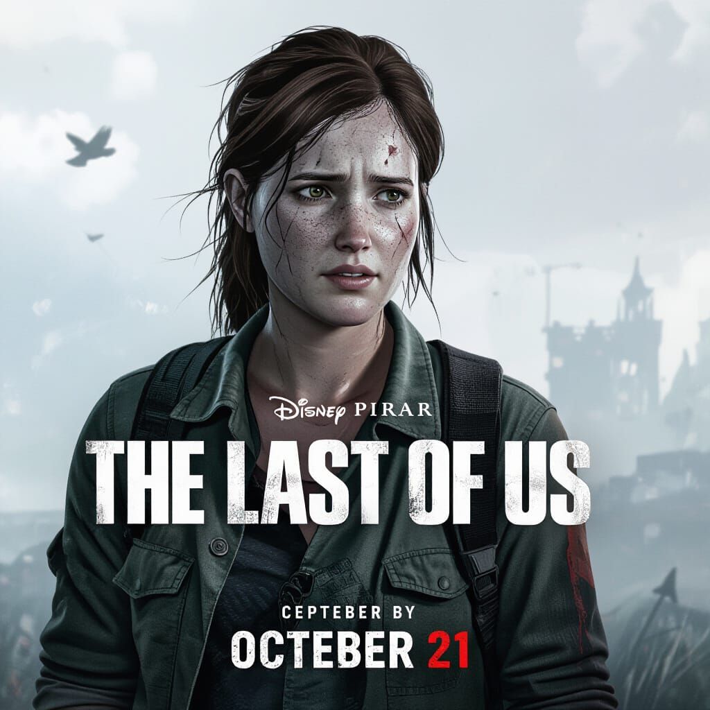 The Last of Us Movie Poster with Logo