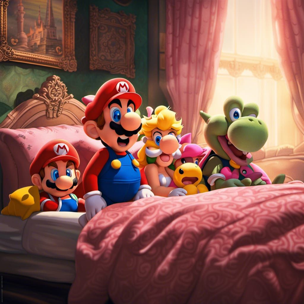 Mario Movie Night: Princess Peach and Crew