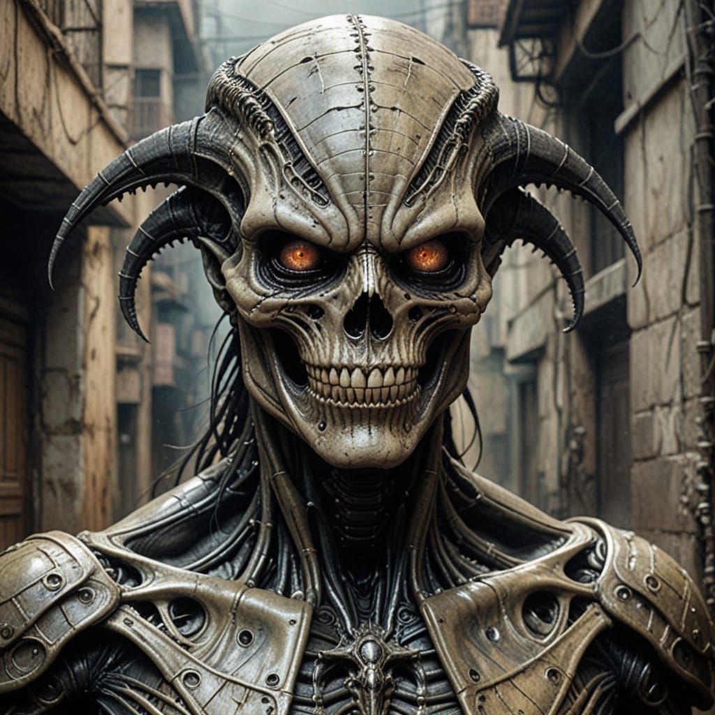 Macabre Surrealist Bug Roams Mexico City Streets