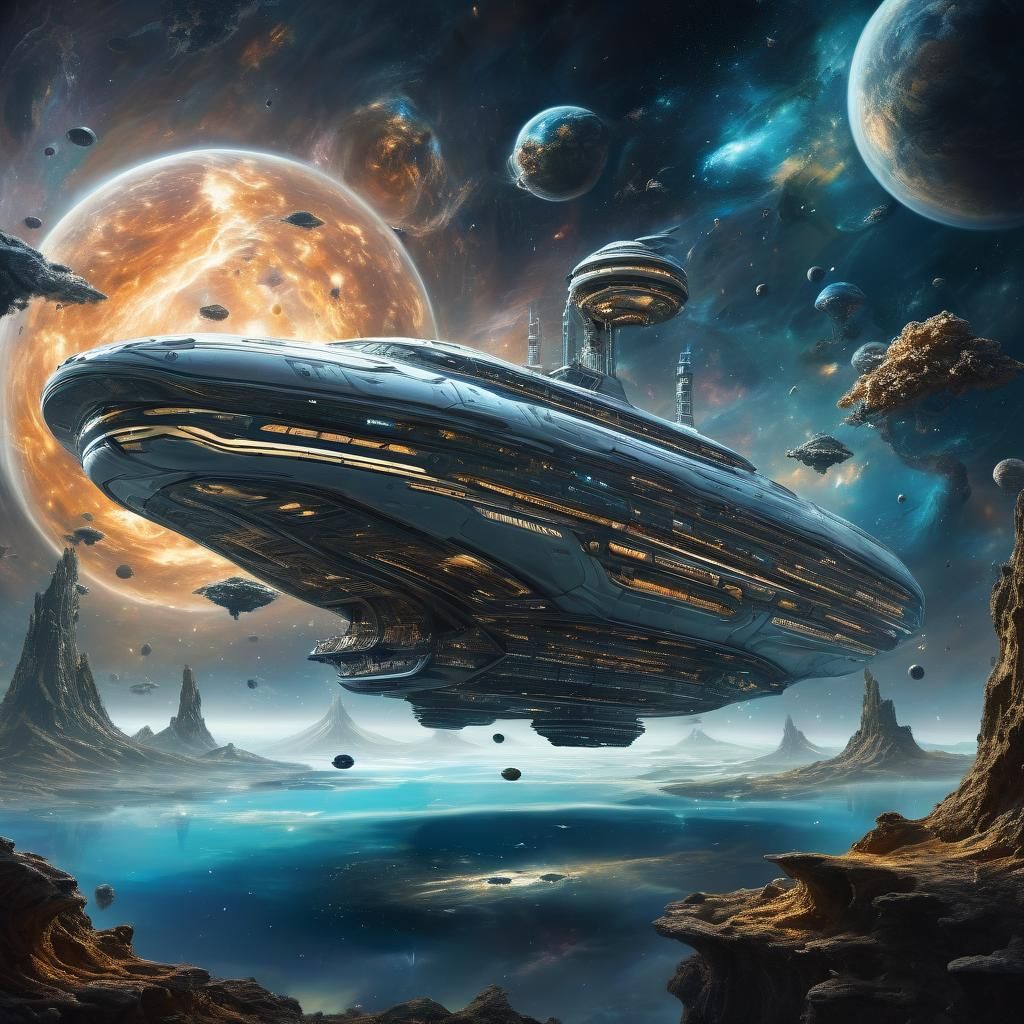 Organic Ark Spacecraft in Cosmic Landscape