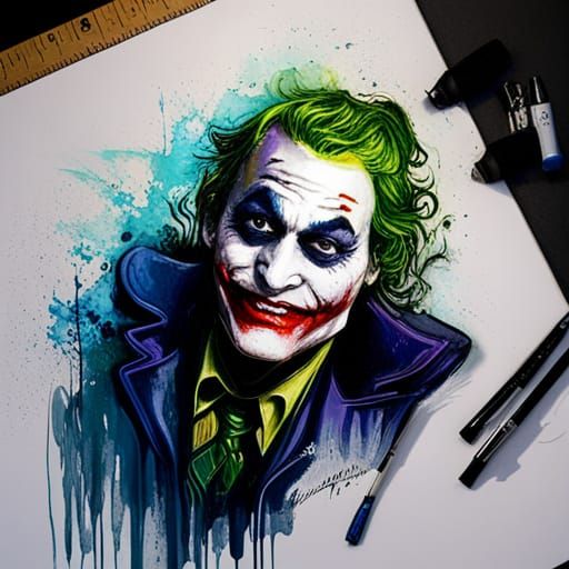 Painting the Joker