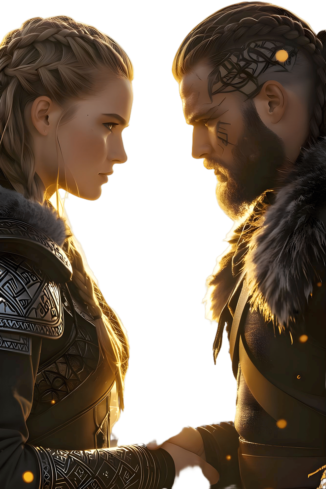 Nordic Warriors United in Sacred Grove