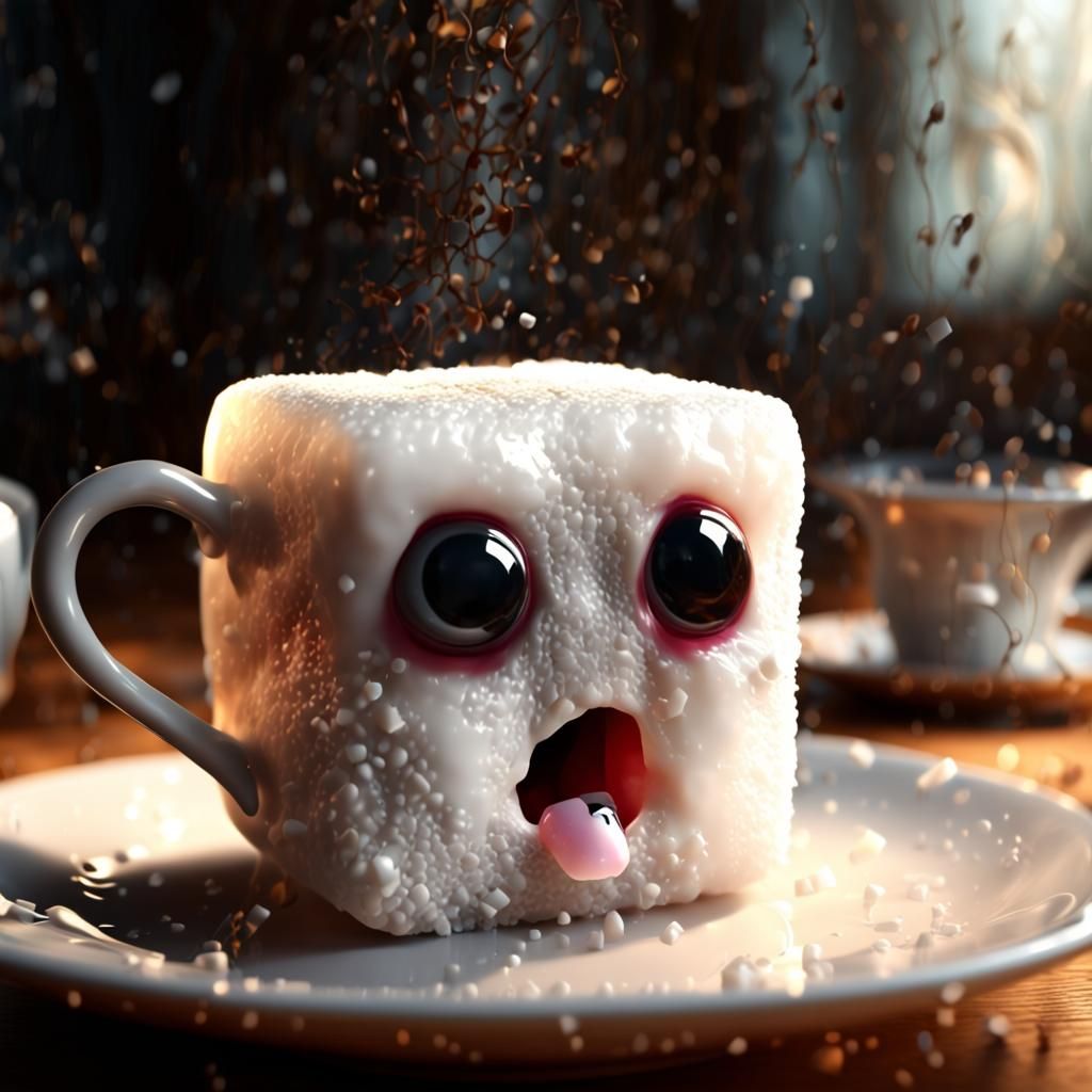 Sugar Cube Ate Cup... :)