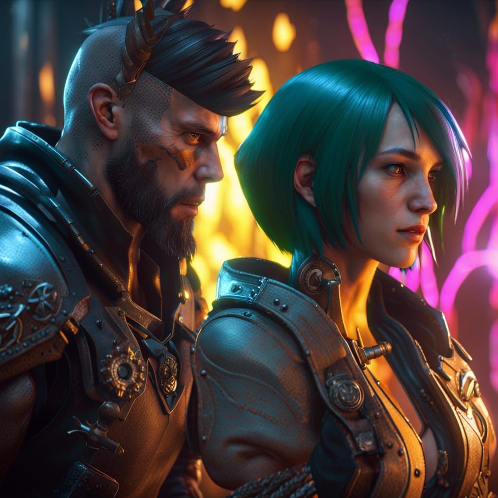 Epic 3D Videogame Graphics in 8K Resolution