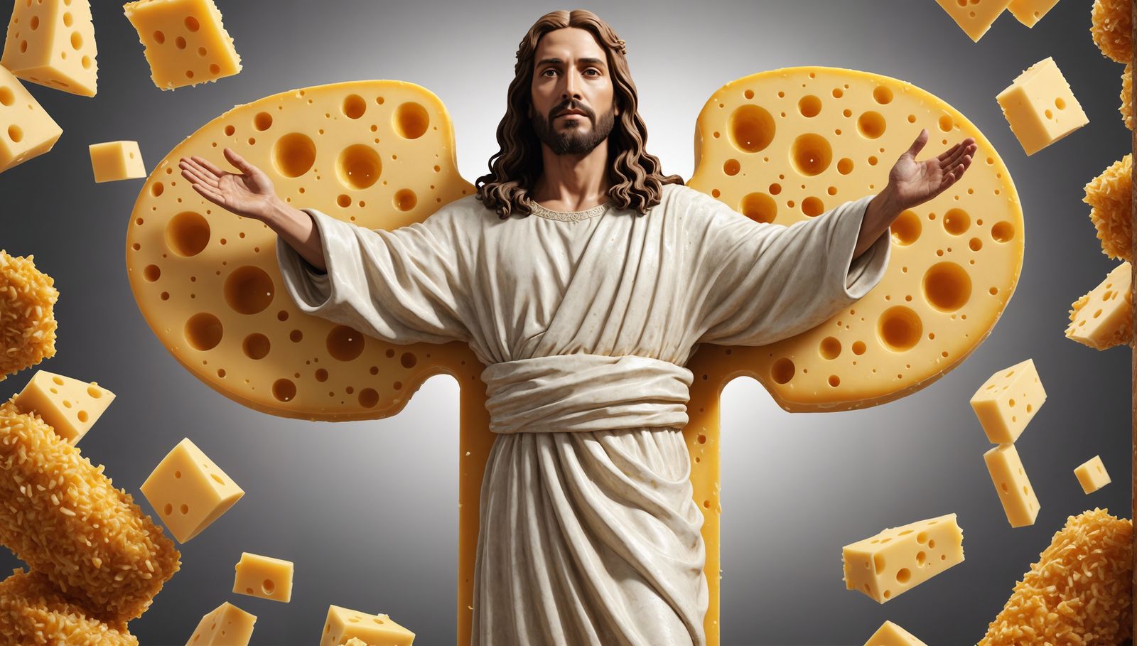 Mayest the holey cheese be with you !