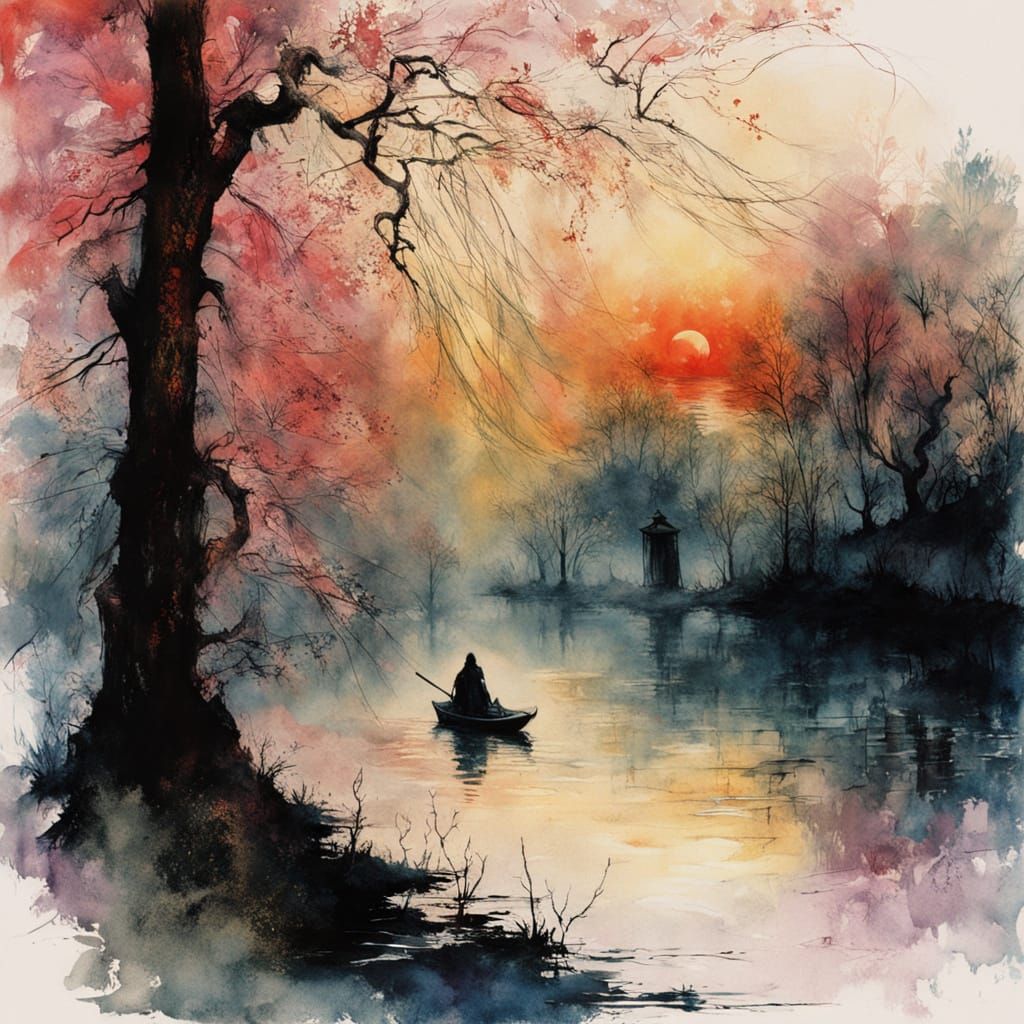 Samurai's Midnight Cherry Blossom Oath