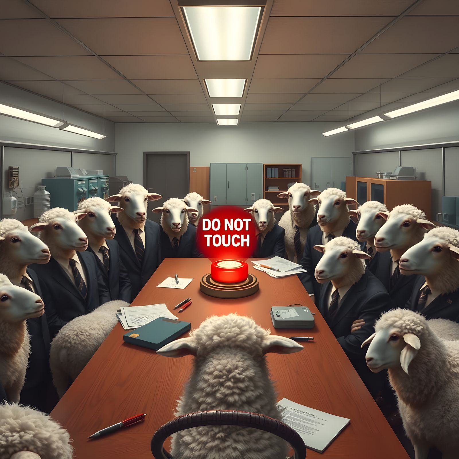 Too Baa-d, Too Late!