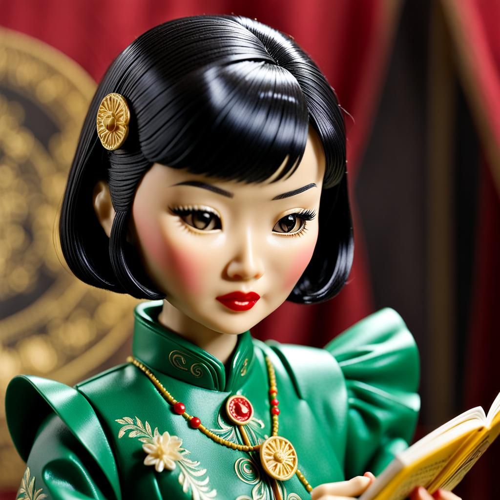 Anna May Wong as Plastic Action Figure