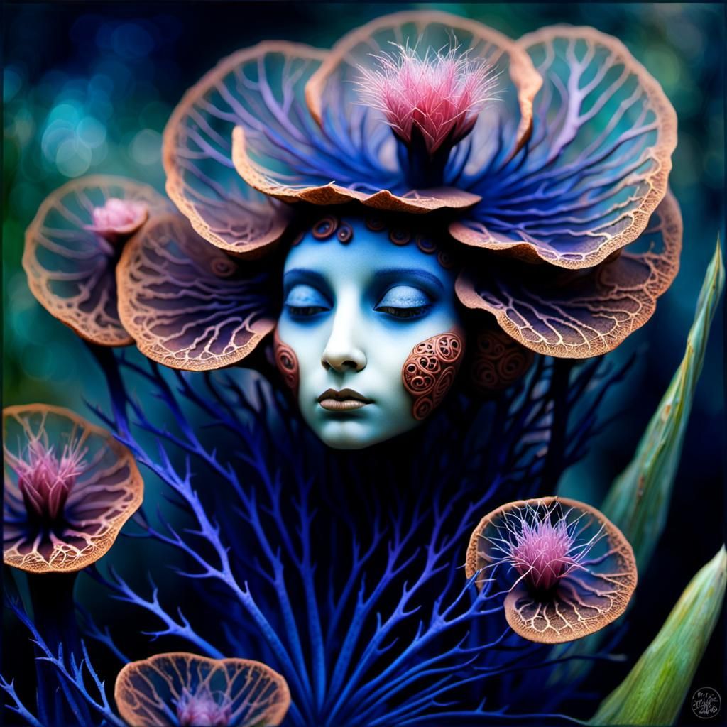 Exquisite Child in Surreal Desert Landscape