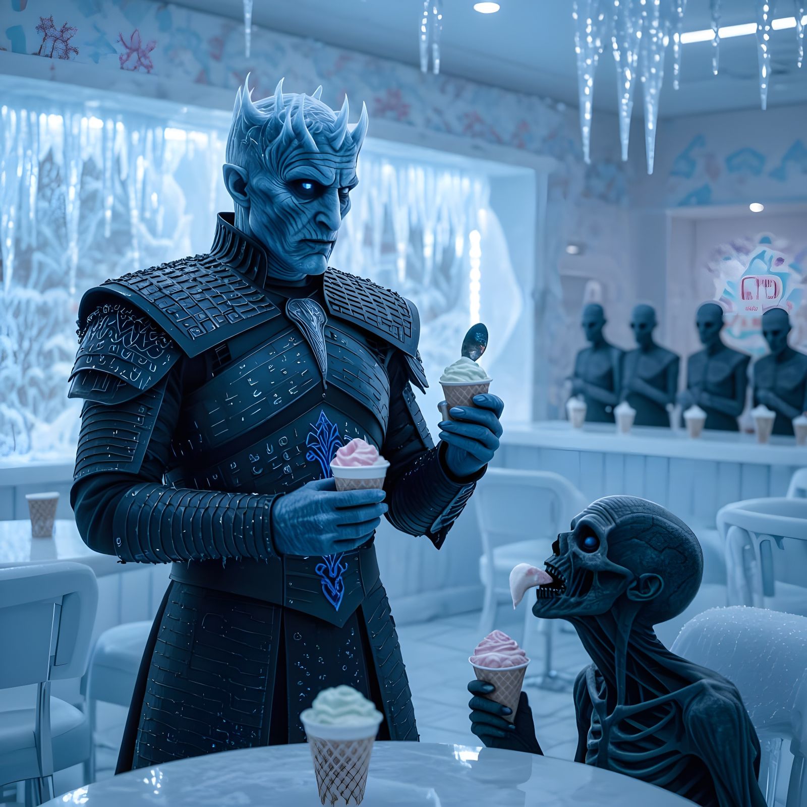 Night King's Icy Ice Cream Parlour of the Dead