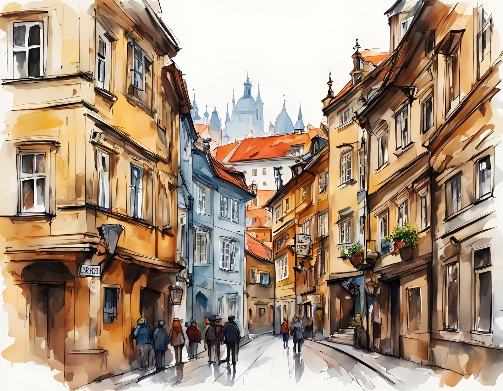 Countless pretty buildings, winding streets and historical sites – the Czech capital Prague -2 -